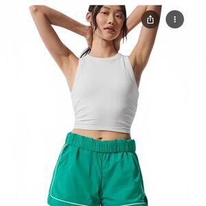 Alo Yoga Sway Bra Tank White W9815R Women's Size Small NWT